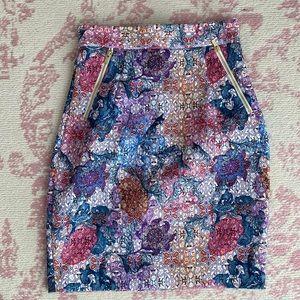 H&M printed skirt